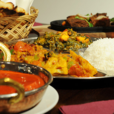 Indisk mat från Laxmi. Foto: Pressbild