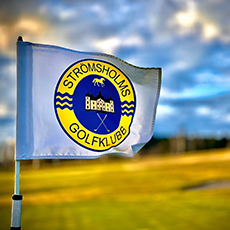 Golfflagga på Strömsholms GK. Foto: Pressbild